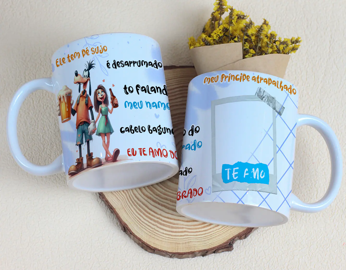 15 Artes Caneca Dia dos Namorados Casal que bebe Junto Arquivos Editável 9