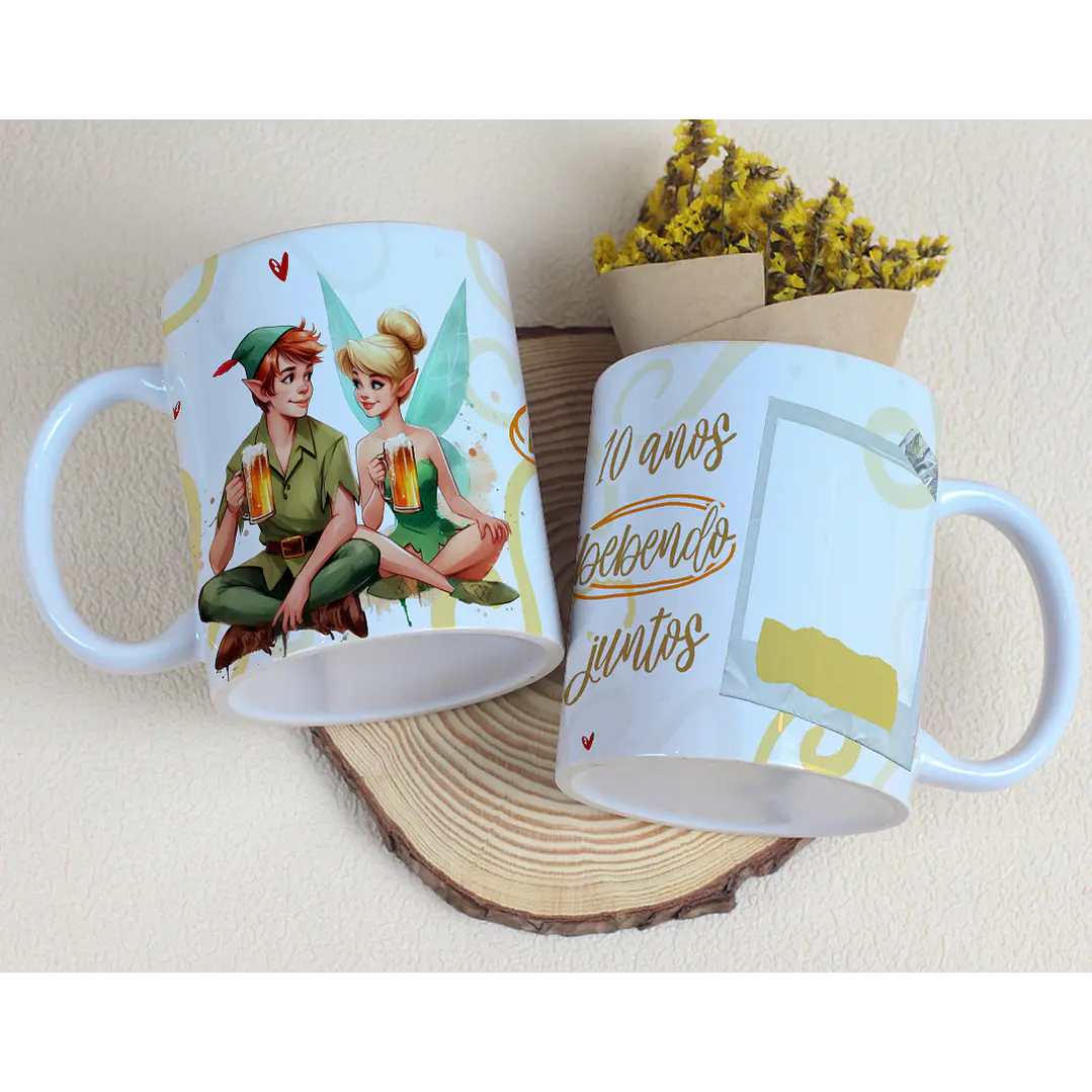 15 Artes Caneca Dia dos Namorados Casal que bebe Junto Arquivos Editável 15