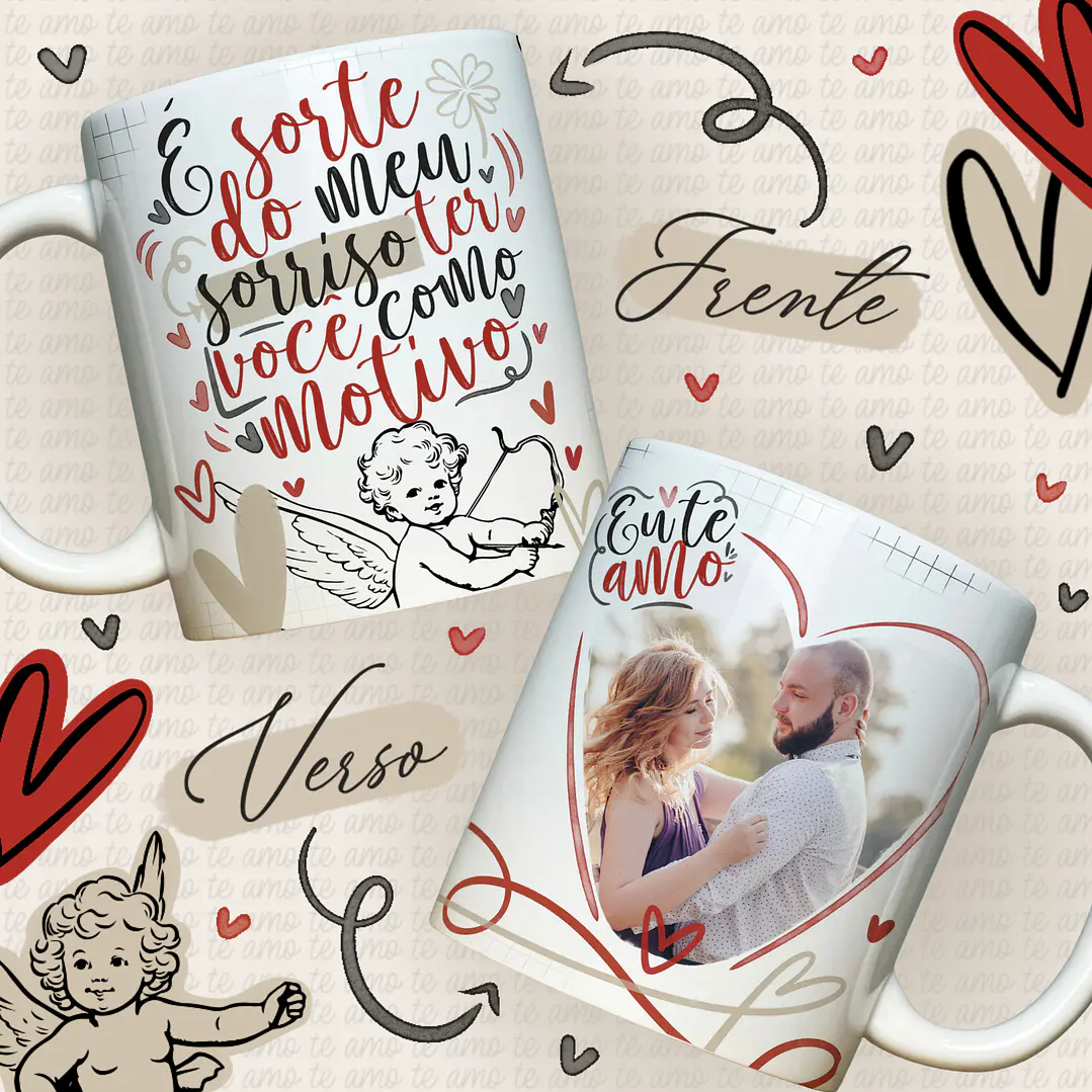 18 Artes Caneca Dia dos Namorados Arquivos em Jpg 5
