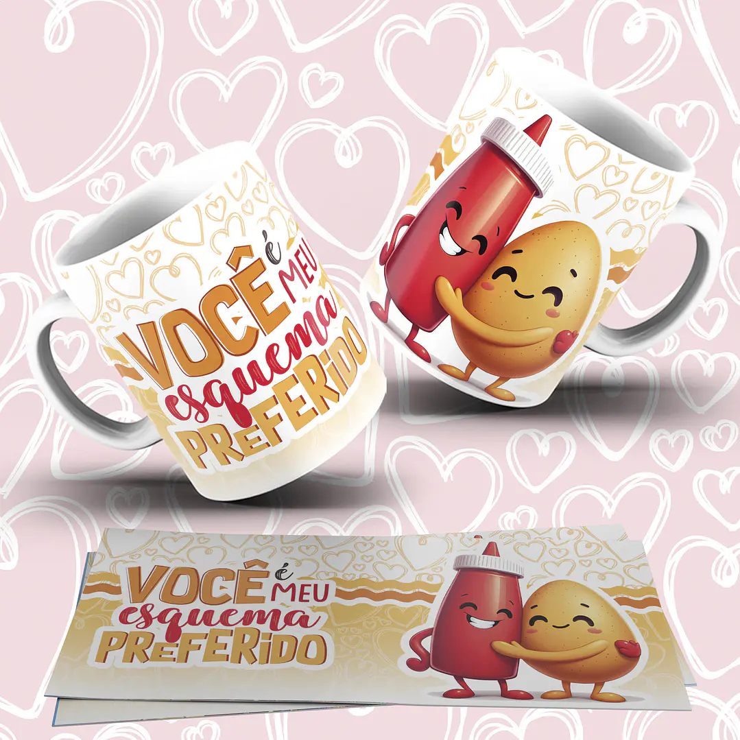 20 Artes Caneca Dia dos Namorados Frases Divertidas Arquivo em Jpg 8