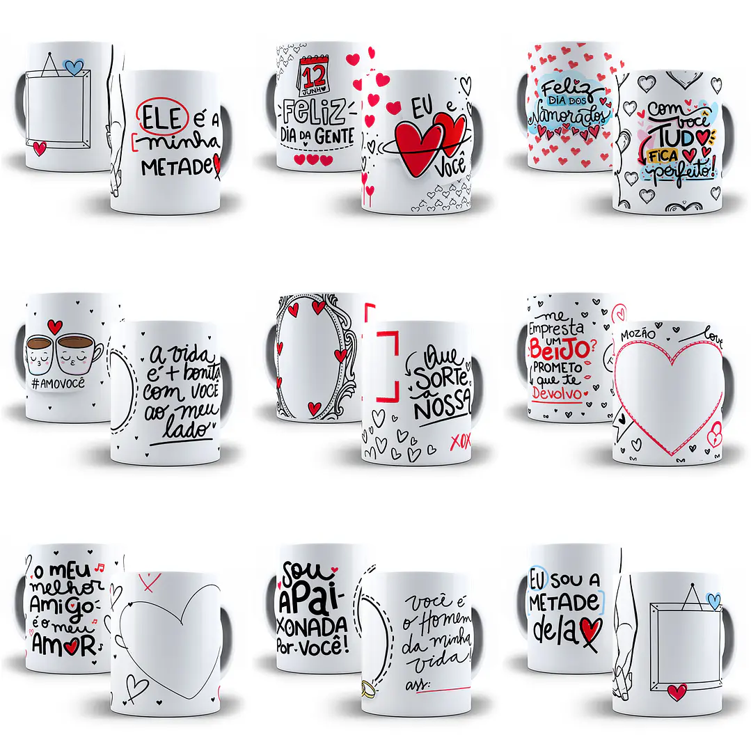 113 Artes Caneca Dia dos Namorados arquivo em Jpg 5
