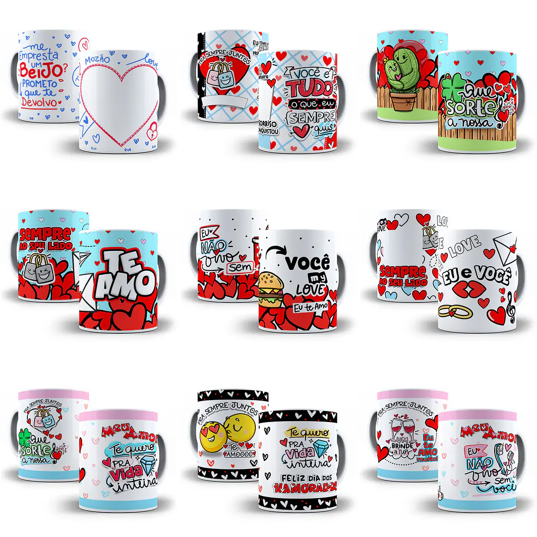 113 Artes Caneca Dia dos Namorados arquivo em Jpg 7