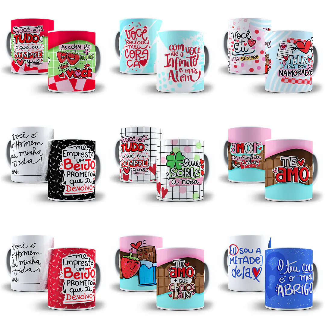 113 Artes Caneca Dia dos Namorados arquivo em Jpg 12