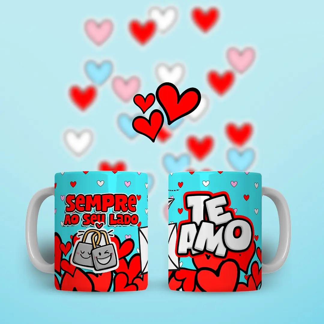 113 Artes Caneca Dia dos Namorados arquivo em Jpg 16