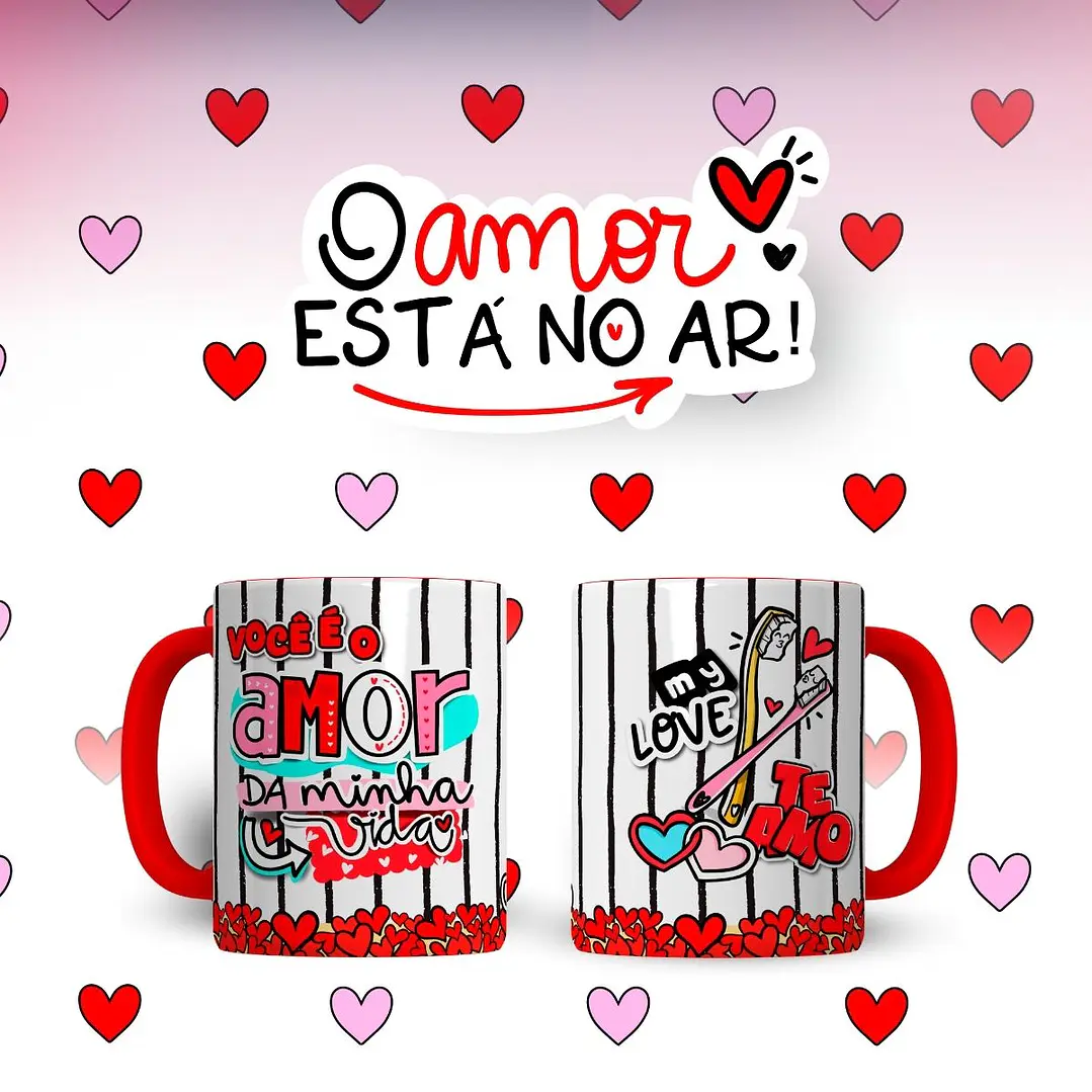 113 Artes Caneca Dia dos Namorados arquivo em Jpg 17