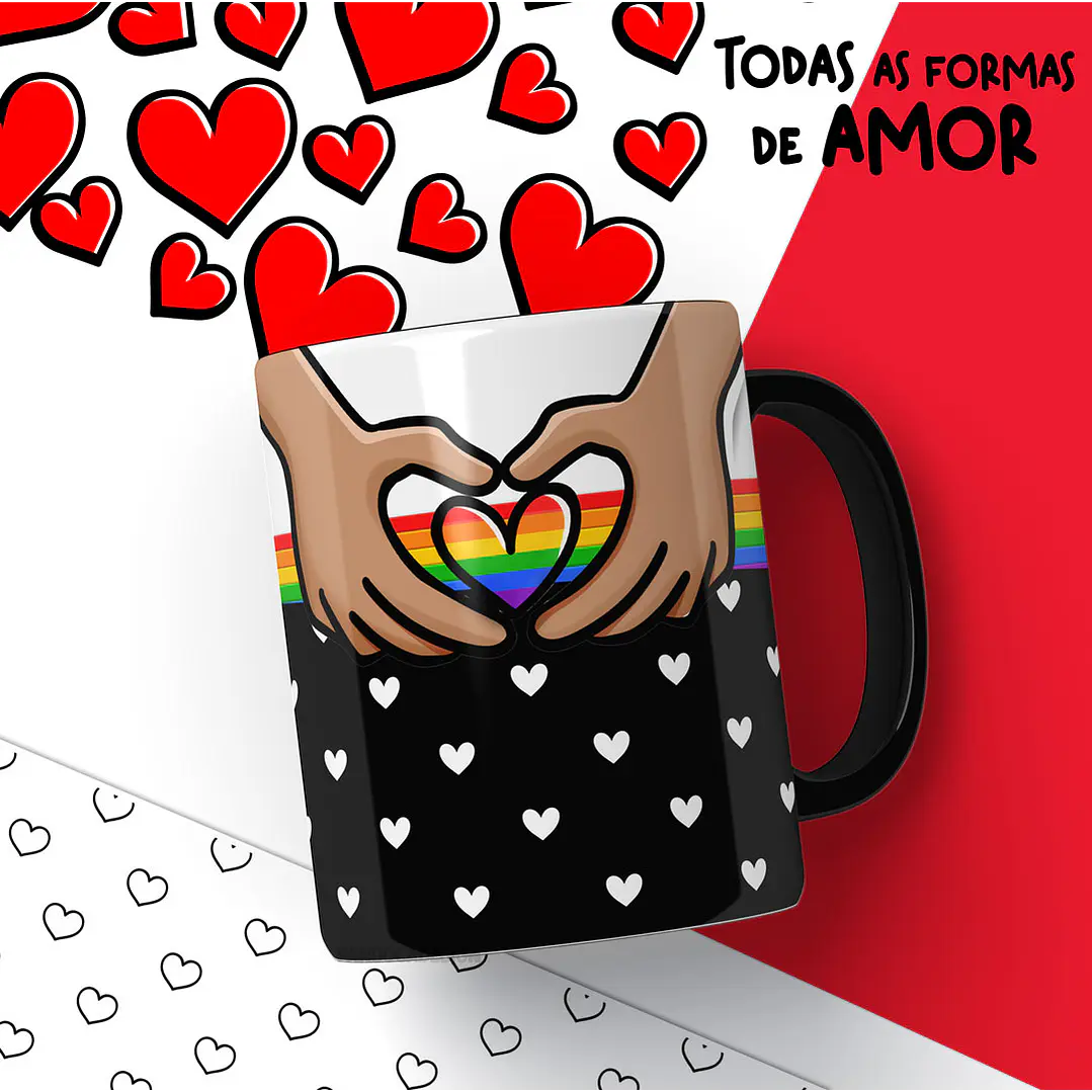 113 Artes Caneca Dia dos Namorados arquivo em Jpg 20