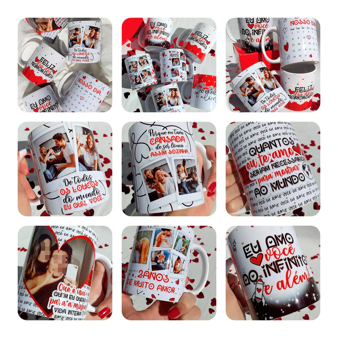 12 Arte para Caneca Dia dos Namorados em Photoshop  1