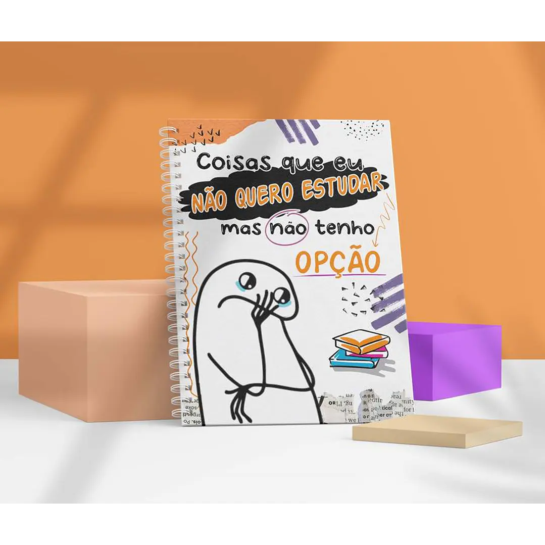 Arte para Capa para Caderno Flork e Unicornio Sublimação Baixar Grátis 6
