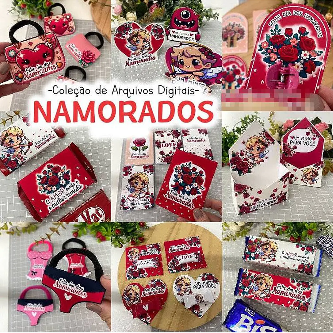 Arquivos de corte Dia dos Namorados Mimos em Pdf 1