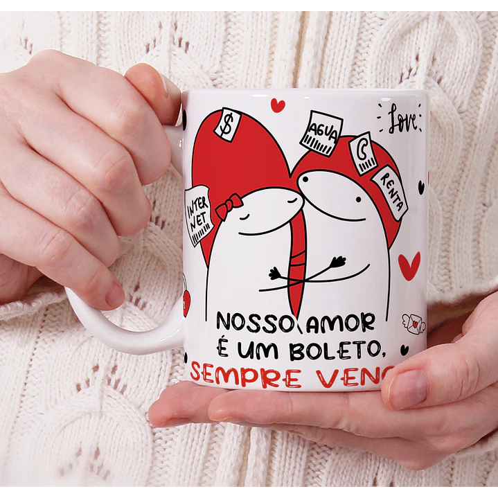10 Artes para Caneca Flork Dia dos Namorados Arquivo em Png  2
