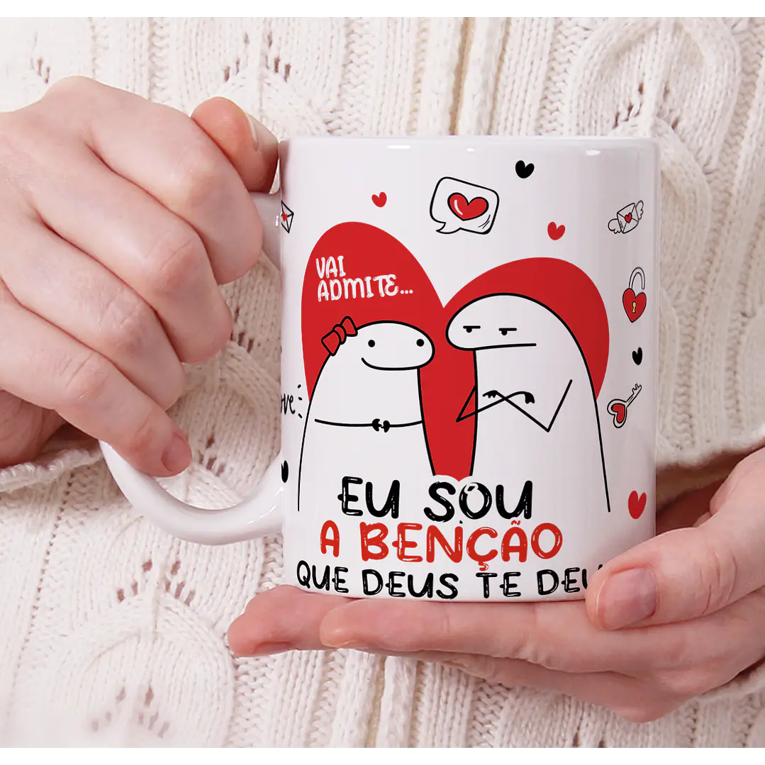 10 Artes para Caneca Flork Dia dos Namorados Arquivo em Png  3