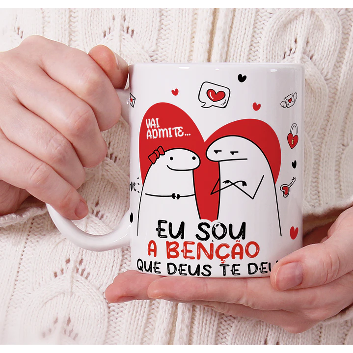 10 Artes para Caneca Flork Dia dos Namorados Arquivo em Png  3