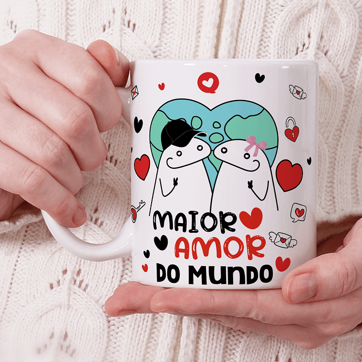 10 Artes para Caneca Flork Dia dos Namorados Arquivo em Png  4