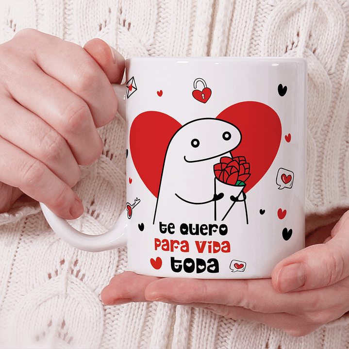 10 Artes para Caneca Flork Dia dos Namorados Arquivo em Png  5
