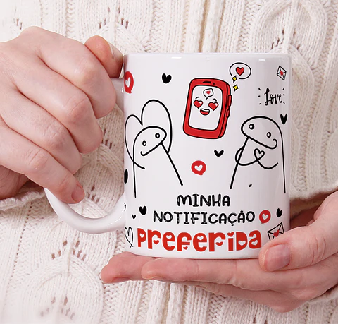 10 Artes para Caneca Flork Dia dos Namorados Arquivo em Png 