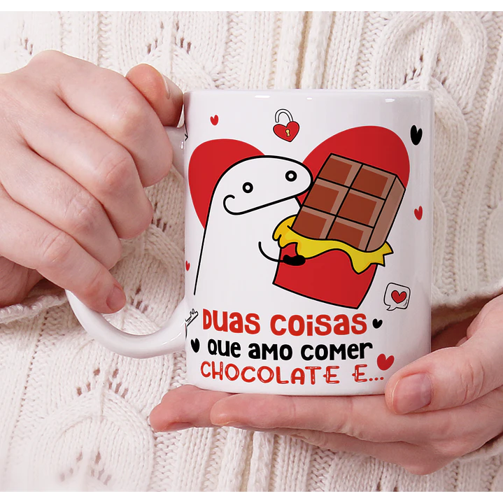 10 Artes para Caneca Flork Dia dos Namorados Arquivo em Png  10