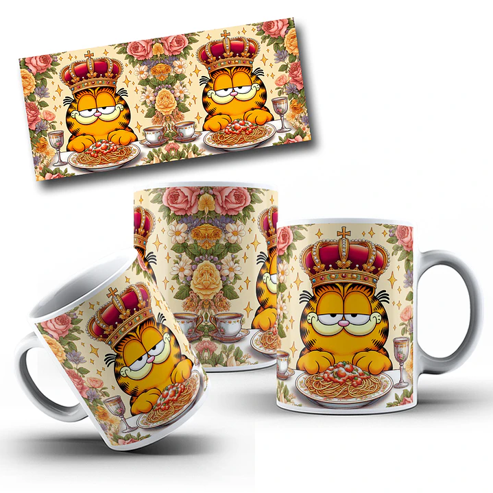15 Artes para Caneca Garfild Arquivo em Png 6