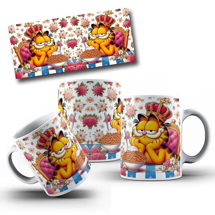 15 Artes para Caneca Garfild Arquivo em Png 7