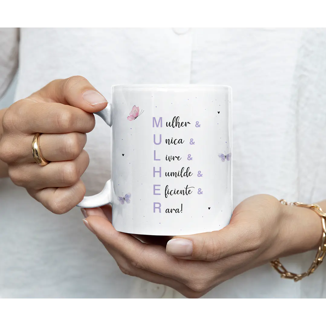 14 Artes para Caneca Dia das Mulheres Arquivo Editável 2
