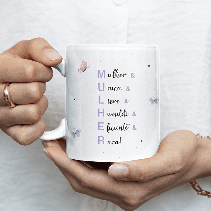 14 Artes para Caneca Dia das Mulheres Arquivo Editável 2