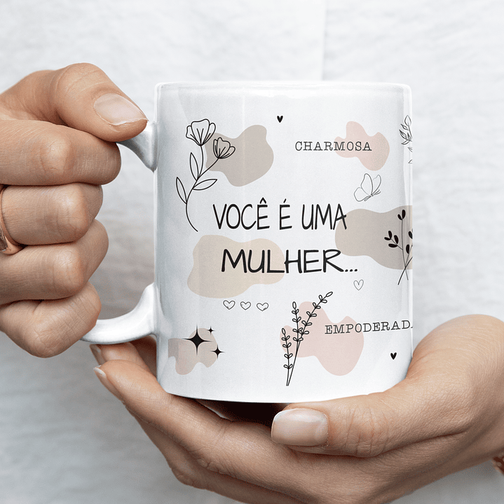 14 Artes para Caneca Dia das Mulheres Arquivo Editável 3