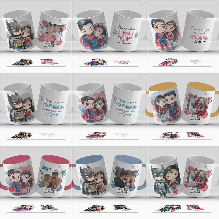 28 Artes para Caneca Dia dos Namorados Arquivo em Jpg 3