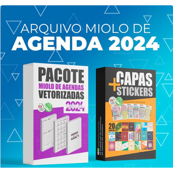 Combo Agendas Comercial 2025 em Vetor Arquivo Editável  1