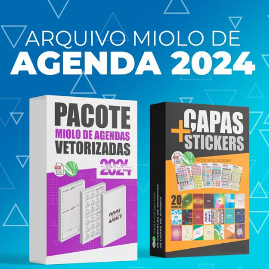 Combo Agendas Comercial 2025 em Vetor Arquivo Editável  1