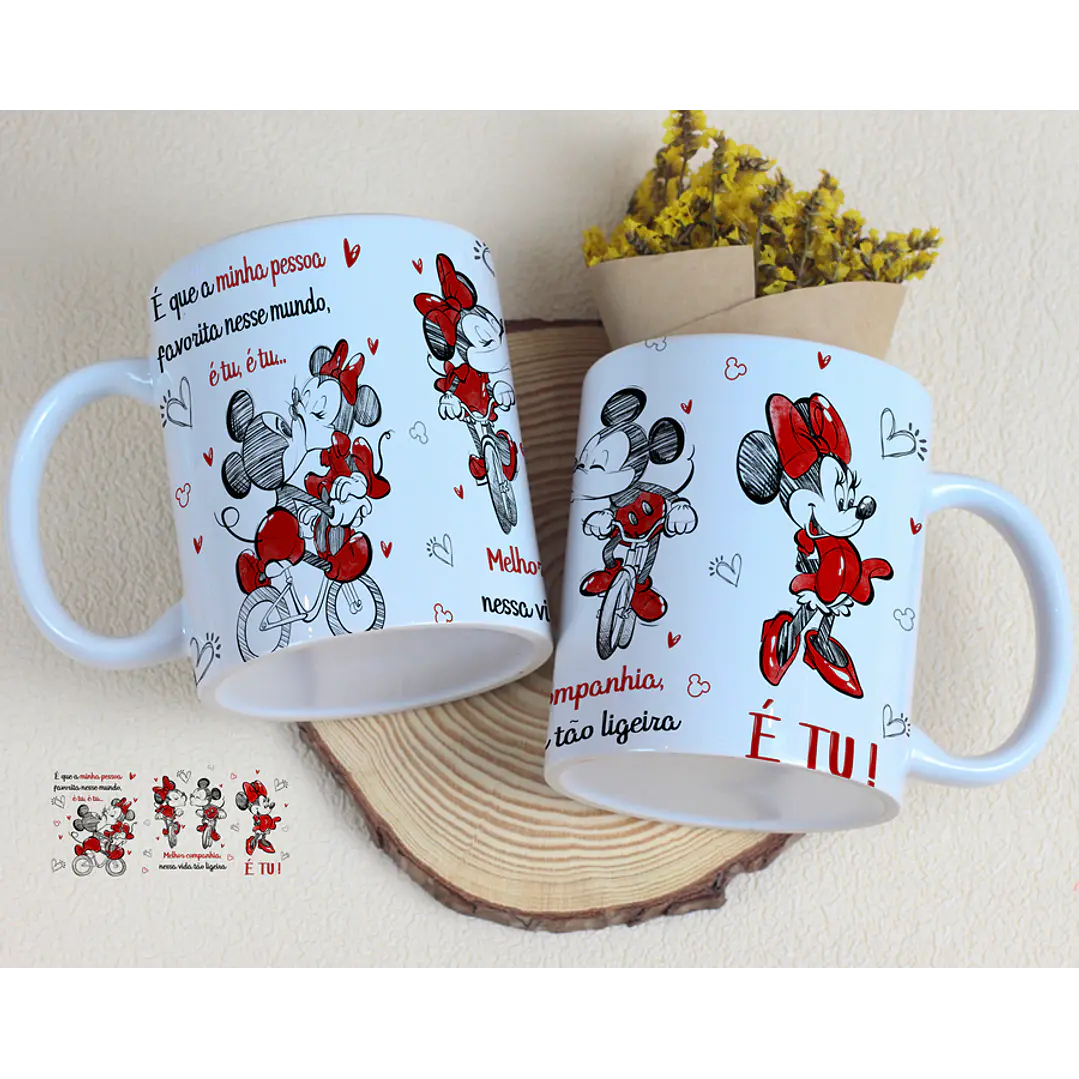 4 Artes para Caneca Dia dos Namorados Musical Arquivo Editável 2