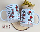 4 Artes para Caneca Dia dos Namorados Musical Arquivo Editável - Miniatura 2