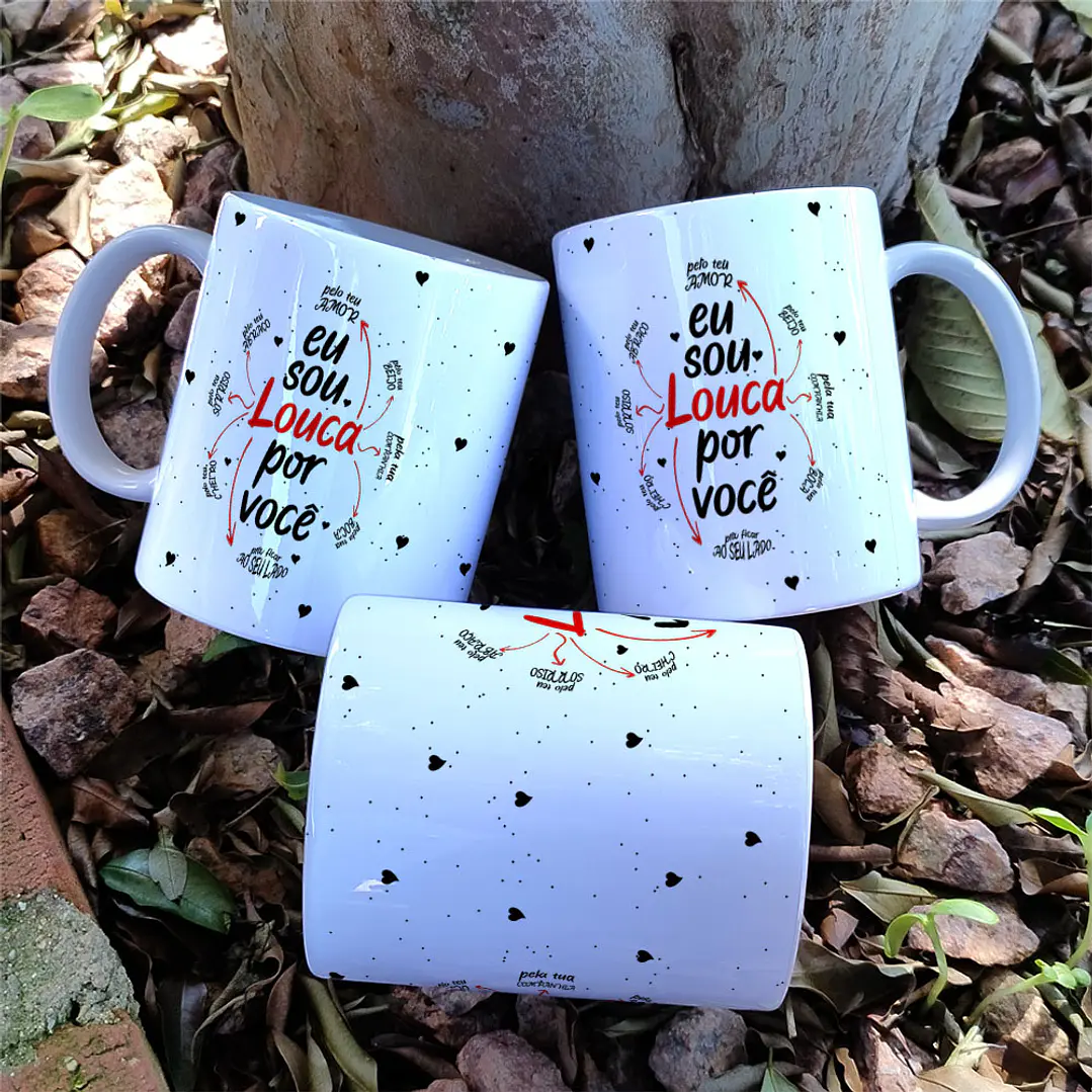 6 Artes para Caneca Dia dos Namorados Flork Minimalista Arquivo Editável 3