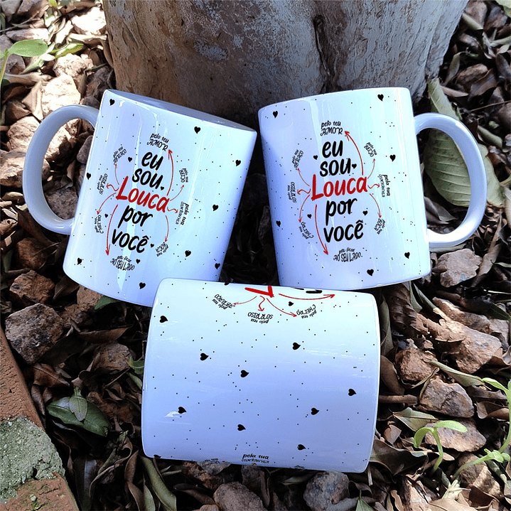 6 Artes para Caneca Dia dos Namorados Flork Minimalista Arquivo Editável 3