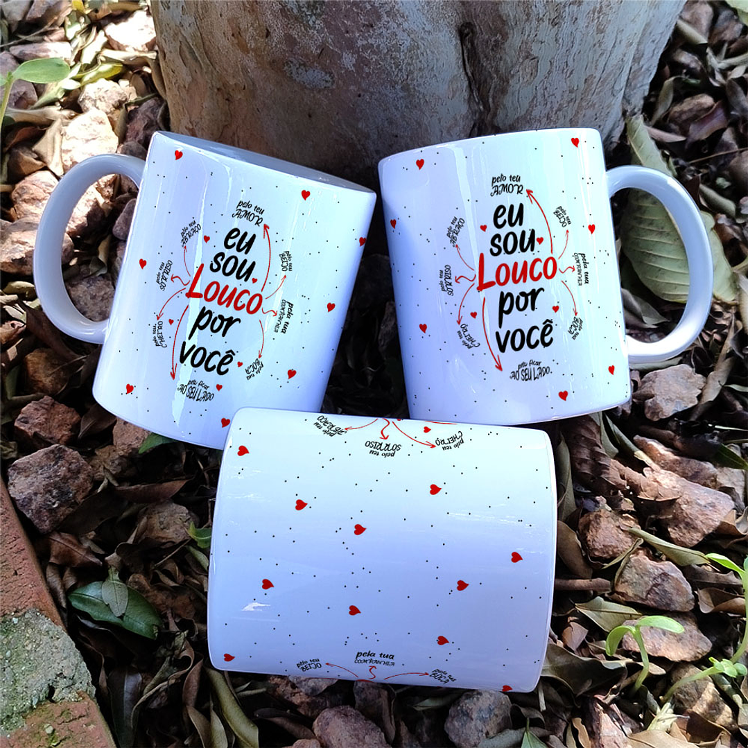 6 Artes para Caneca Dia dos Namorados Flork Minimalista Arquivo Editável 4