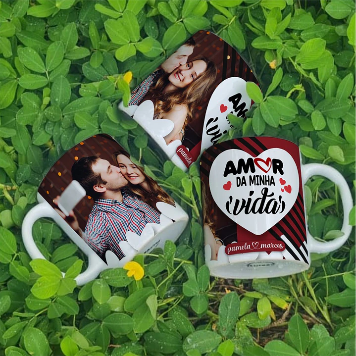5 Artes para Caneca Dia dos Namorados Arquivo Editável 1