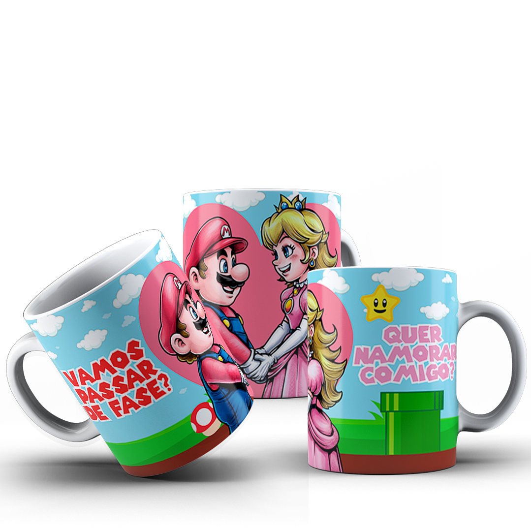 10 Artes para Caneca Super Mario Lover Dia dos Namorados Arquivo em Jpg  3