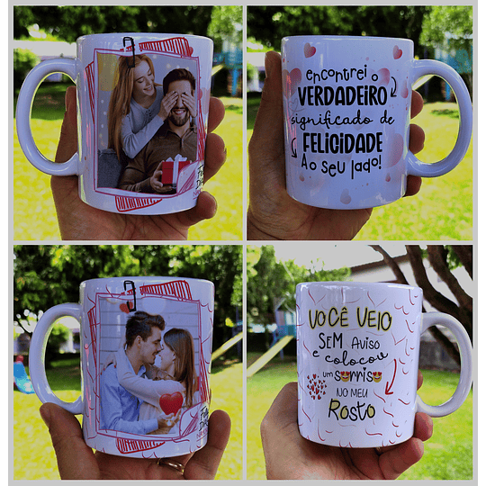 20 Artes para Caneca Dia dos Namorados Mickey e Minnie Arquivo Editável 