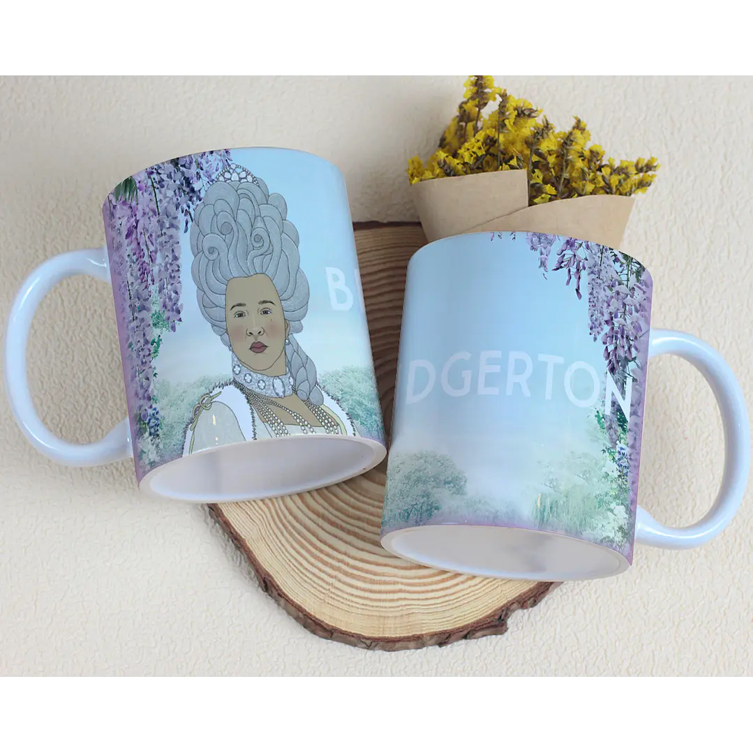 6 Artes para Caneca Bridgerton Arquivo Editável 2