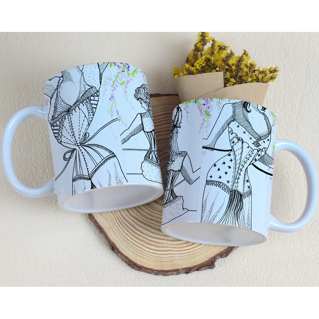 6 Artes para Caneca Bridgerton Arquivo Editável 4