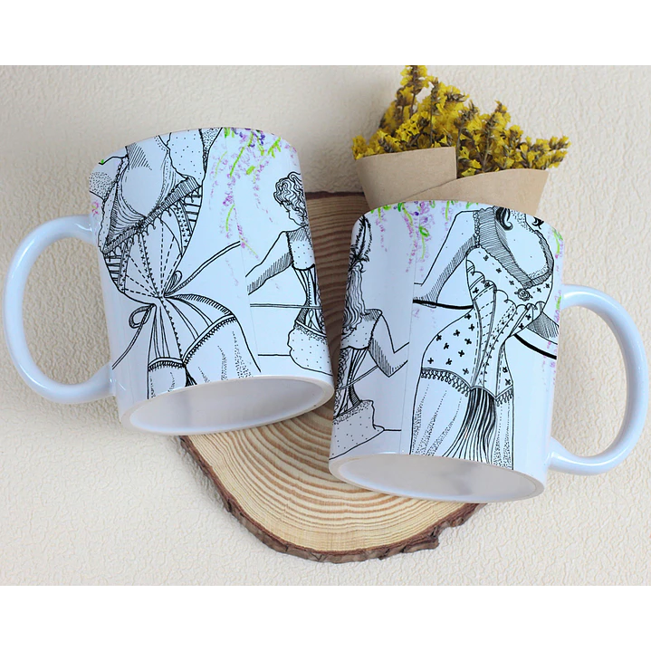 6 Artes para Caneca Bridgerton Arquivo Editável 4