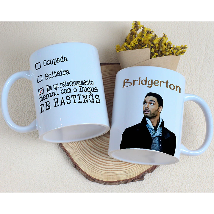 6 Artes para Caneca Bridgerton Arquivo Editável 5