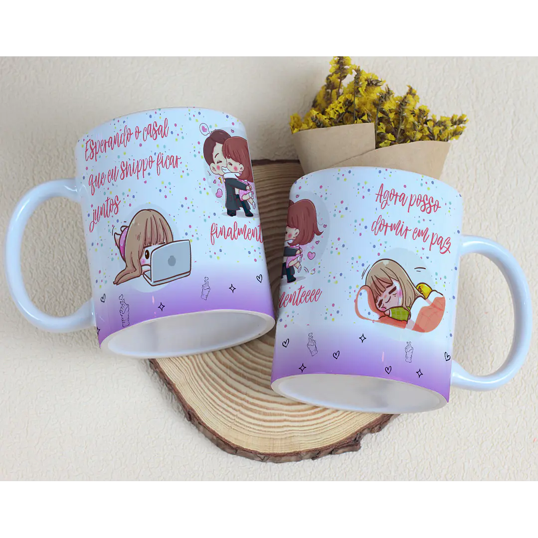 8 Artes para Caneca Dorama Arquivo Editável 8
