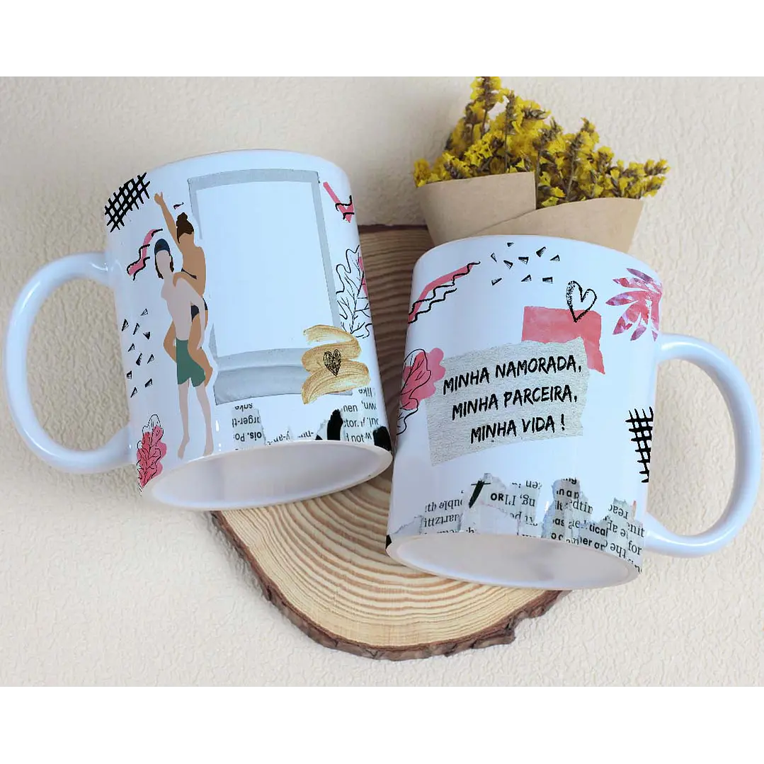 10 Artes para Caneca Dia dos Namorados Casal Arquivo Editável 3