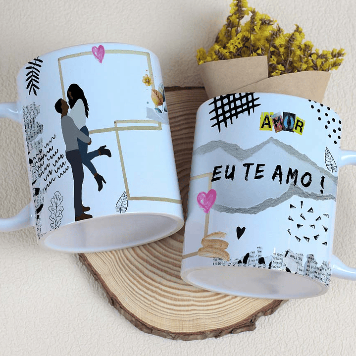 10 Artes para Caneca Dia dos Namorados Casal Arquivo Editável 5
