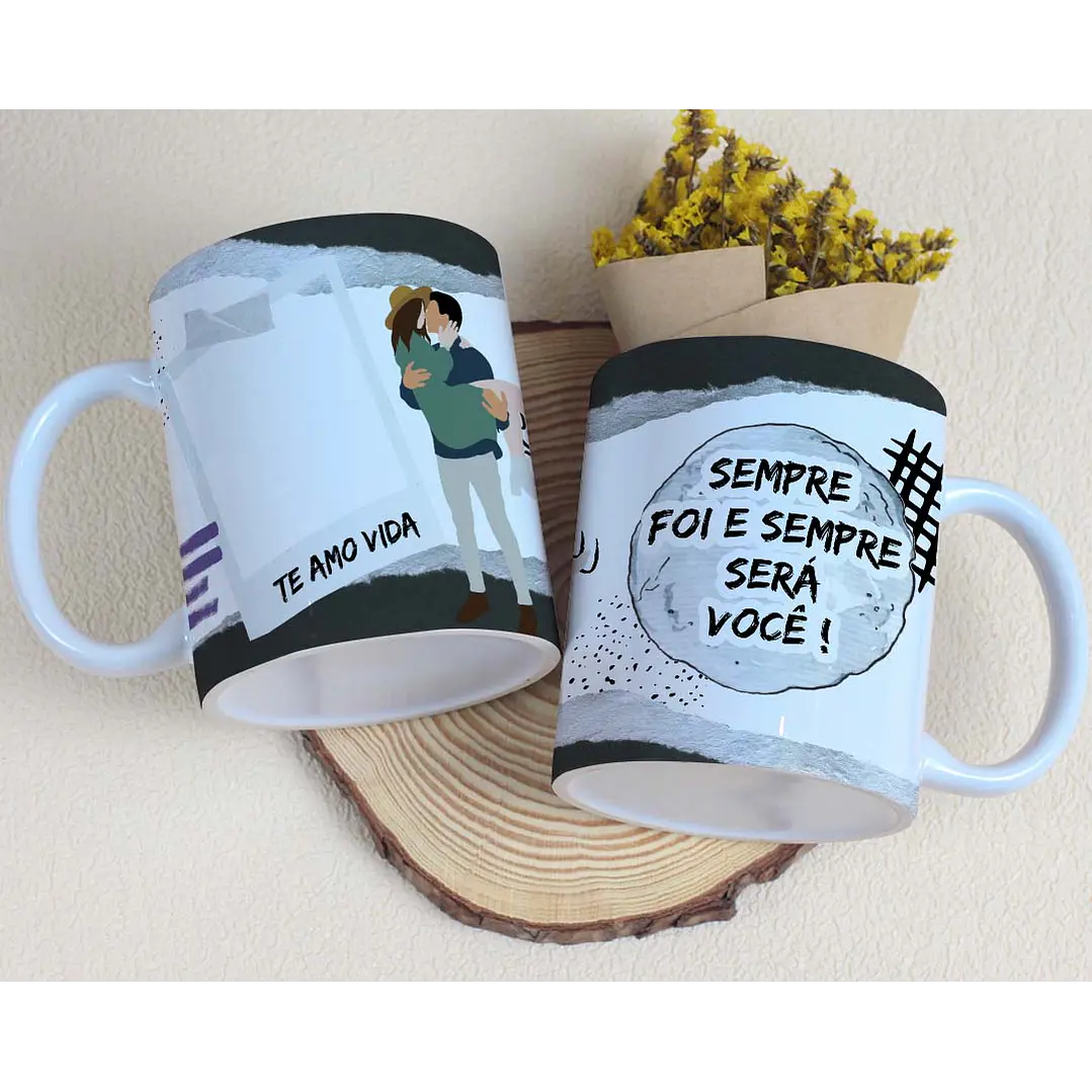 10 Artes para Caneca Dia dos Namorados Casal Arquivo Editável 7