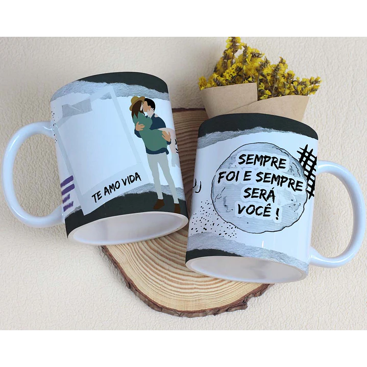 10 Artes para Caneca Dia dos Namorados Casal Arquivo Editável 7