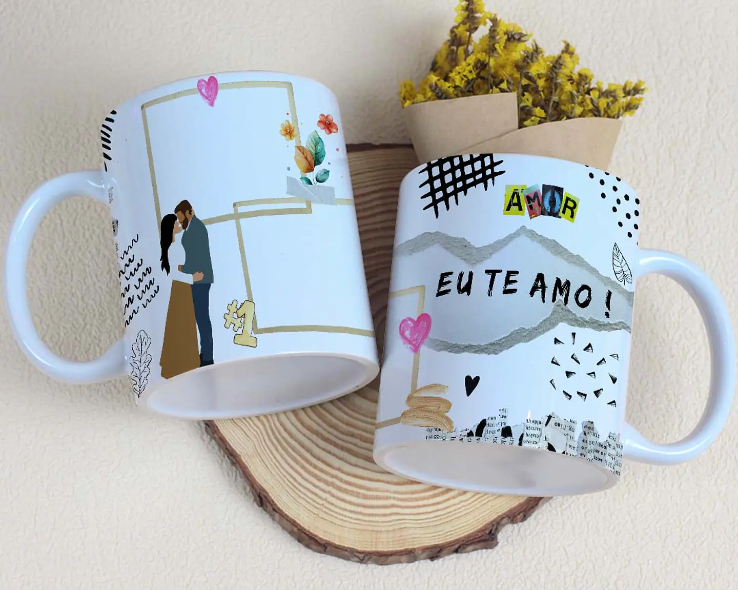 10 Artes para Caneca Dia dos Namorados Casal Arquivo Editável 9