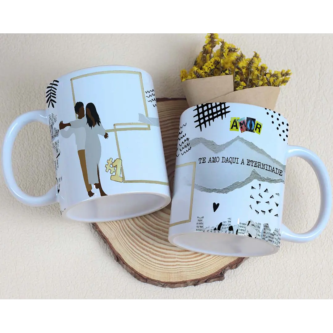 10 Artes para Caneca Dia dos Namorados Casal Arquivo Editável 10