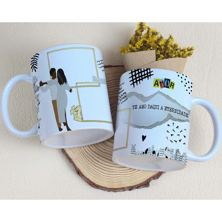 10 Artes para Caneca Dia dos Namorados Casal Arquivo Editável 10