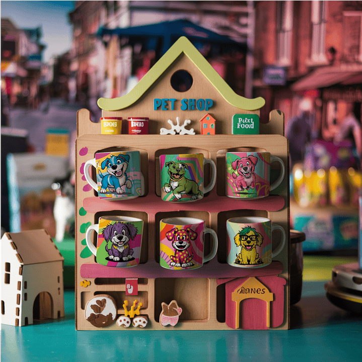 13 Artes para Caneca Doguinhos Pop Arquivo em Jpg  2