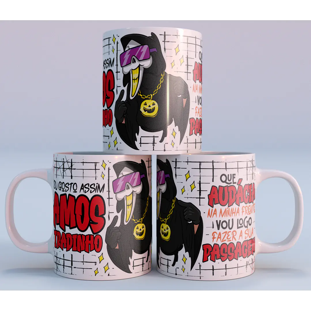 4 Artes Caneca Eu gosto Assim Amostradinho Arquivo em Png  1